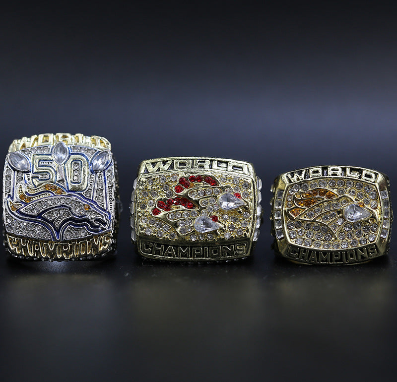 Denver Broncos Super bowl Championship Rings set – HYPERINGS