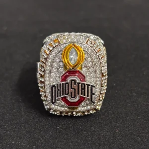 2024-2025 Ohio State Buckeyes National Champion Ring (Flip-top lid)